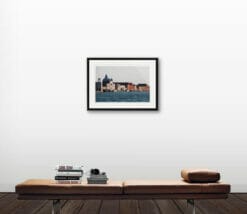 Framed photo of colorful buildings in Venice, Italy taken by Photographer Scott Allen Wilson