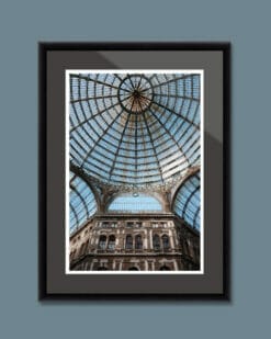 Artistic photo the Galleria Umberto I in Naples, Italy taken by Photographer Scott Allen Wilson.