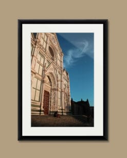 Artistic photo of Santa Croce in Florence, Italy taken by Photographer Scott Allen Wilson