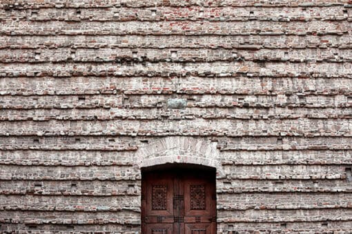 A minimalistic photo of the facade of San Lorenzo in Florence, Italy taken by Photographer Scott Allen Wilson