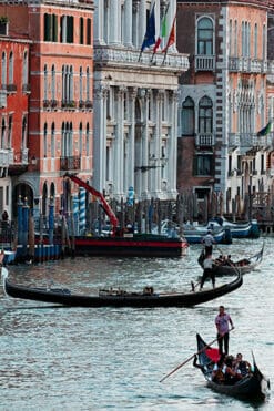 Inspiring photo of the Grand Canal in Venice, Italy, taken by Photographer Scott Allen Wilson.