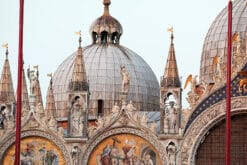 Detailed photo of St. Mark's Basilica in Venice, Italy taken by Photographer Scott Allen Wilson.