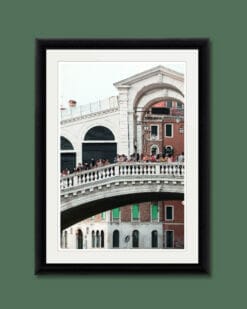 Photo of Ponte di Rialto by Photographer Scott Allen Wilson, showing the renaissance architecture of Venice, Italy.