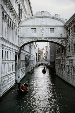 Beautiful framed photo of Bridge of Sighs in Venice, Italy, by Photographer Scott Allen Wilson. Its tradition is so romantic and gives any space a classy touch!