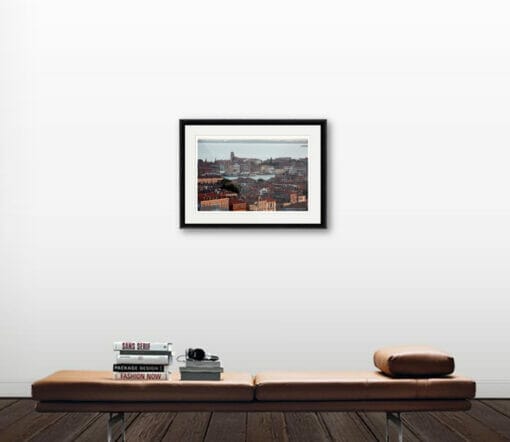 Fantastic framed photo of Venice Italy taken by Photographer and Digital Artist, Scott Allen Wilson. Its shades and lights make it so heartwarming!