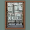 Wood framed print of a sight of the Cattedrale of Santa Maria del Fiore in Florence, Italy. Created by Photographer Scott Allen Wilson.
