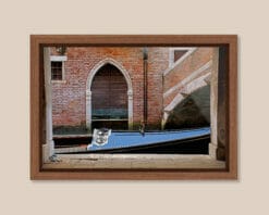 Minimalistic photo of Gondola taken in Venice, Italy by Photographer Scott Allen Wilson
