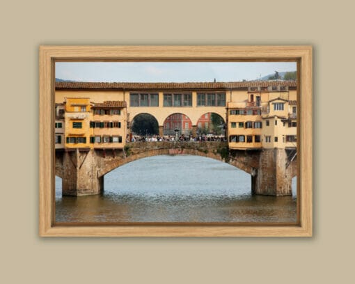 Beautiful photo of the Ponte Vecchio in Florence, Italy taken by Photographer Scott Allen Wilson