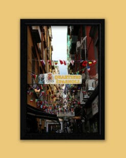 Vibrant streets of the Spanish Quarter in Naples, Italy taken by Photographer Scott Allen Wilson