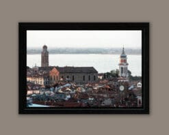 Panoramic view of Venice, Italy taken by Photographer Scott Allen Wilson, capturing Venetian main architectural monuments.