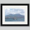 Mount Vesubio framed print in color taken in Naples Italy by Photographer Scott Allen Wilson