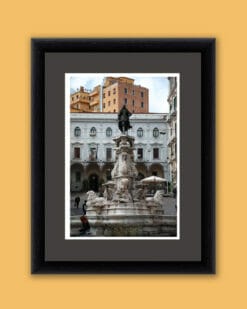 Artistic photo of Fontana di Monteoliveto taken in Naples Italy by Photographer Scott Allen Wilson