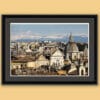 Color framed print of Rome, Italy with snowy mountains in the background taken by Photographer Scott Allen Wilson