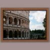 Framed photo of roman Colosseum taken in Rome Italy by Photographer Scott Allen Wilson