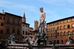 Photo of the Statue of Neptune in Piazza Della Signoria taken by Photographer Scott Allen Wilson in Florence, Italy.