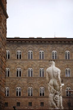 Photo of the Statue of Neptune in Piazza Della Signoria taken by Photographer Scott Allen Wilson in Florence, Italy.