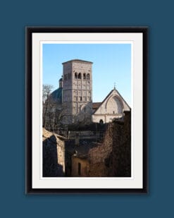 Framed print of Cattedrale di San Rufino taken in Assisi, Italy by Photographer Scott Allen Wilson