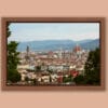 Amazing color framed print of Florence landscape view taken by Photographer Scott Allen Wilson