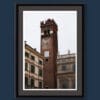 Framed photo of Torre del Gardello in a corner taken by Photographer Scott Allen Wilson in Verona, Italy.