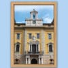 Wooden framed print of the Palazzo delle Poste in Verona, Italy taken by Photographer Scott Allen Wilson