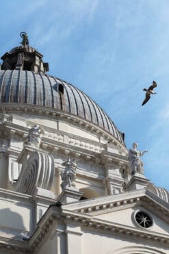 Imposing photo of Santa Maria Della Salute taken by Photographer Scott Allen Wilson in Venice, Italy.