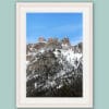 Amazing framed print of the imposing Dolomites in Italy taken by Photographer Scott Allen Wilson