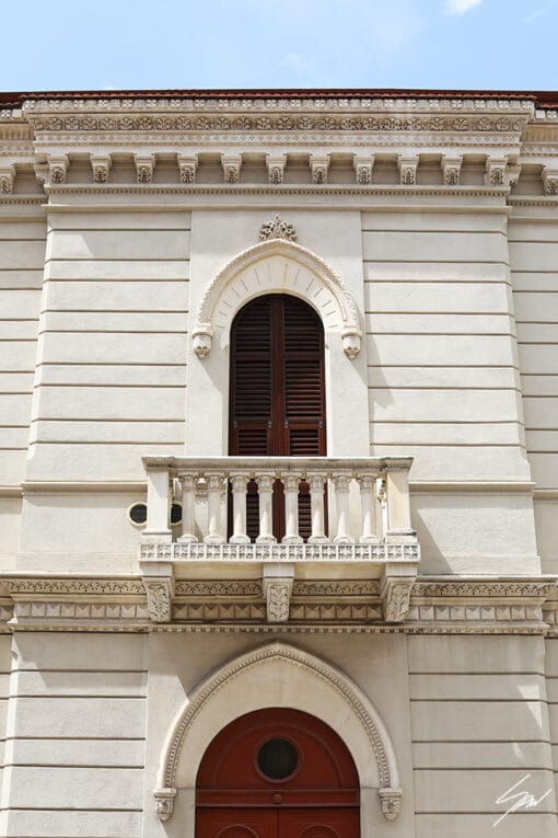 A shot of a liberty style building in Pescara, Italy. By Photographer Scott Allen Wilson.