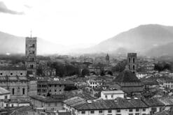 An overview of the city of Lucca, Italy. By Photographer Scott Allen Wilson.
