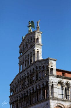 Church of San Michele in Foro in Lucca, Italy. By Photographer Scott Allen Wilson.