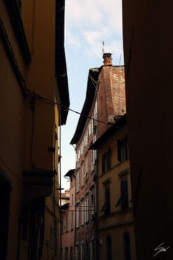 Rooftops in Lucca, Italy. By Photographer Scott Allen Wilson.