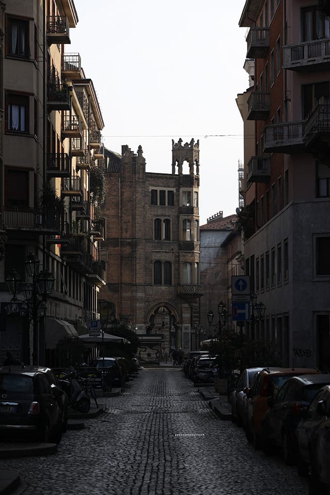 Torino romantic street