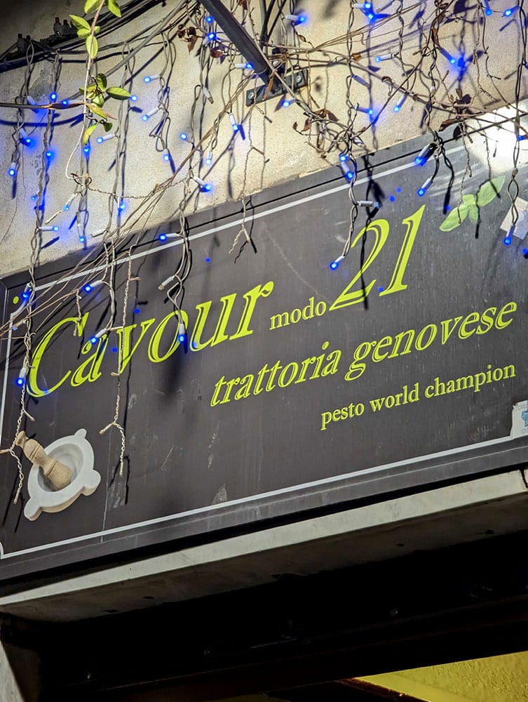 Cavour 21 in Genova, Italy