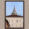 An ebony framed print of the Royal Palace in Torino, Italy. By Photographer Scott Allen Wilson.