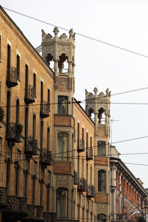 Power lines in Torino, Italy. By Photographer Scott Allen Wilson.