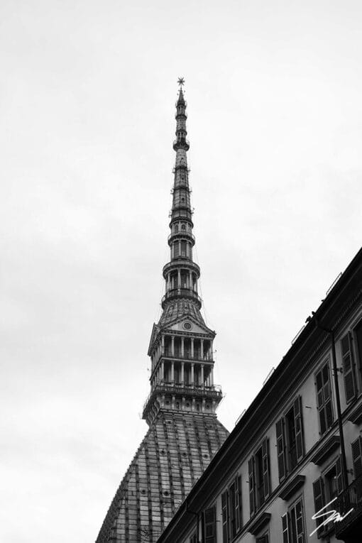 The dome of the Mole Antonelliana in Torino, Italy. By Photographer Scott Allen Wilson.