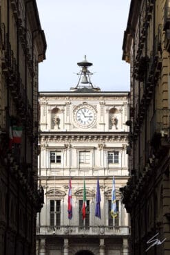 The town hall of Torino, Italy. By Photographer Scott Allen Wilson.