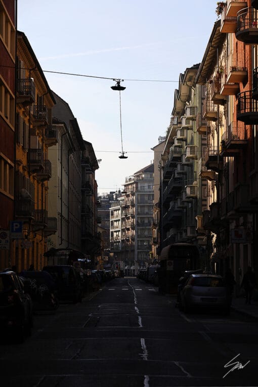 The streets of Turin, Italy. By Photographer Scott Allen Wilson.