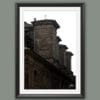 A black framed print of a cathedral in Torino, Italy. By Photographer Scott Allen WIlson.