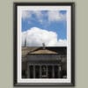 Wooden framed artistic print of a gorgeous architecture in Genova, Italy, showcasing the Teatro Carlo Felice. Photo captured by Travel Photographer Scott Allen Wilson.